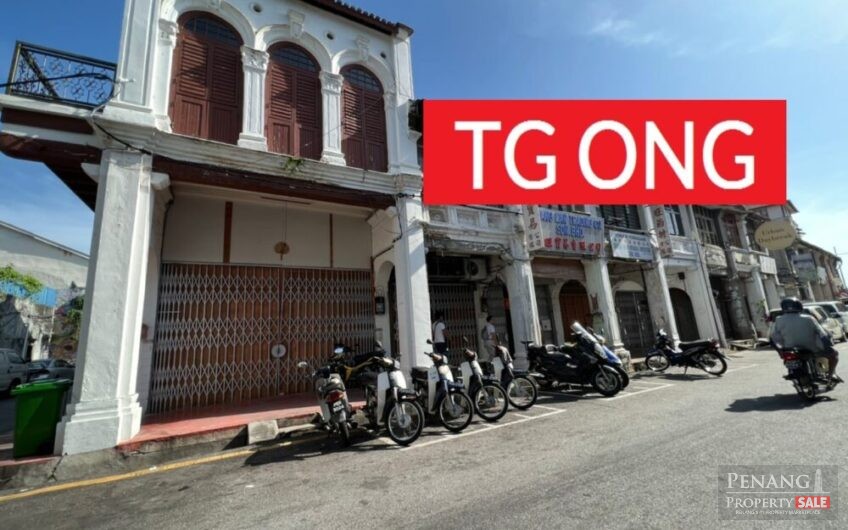HERITAGE SALE 2 STOREY TERRACE AT LEBUH PANTAI SELL WITH TENANCY VERY GOOD CONDITION WITH TOURIST