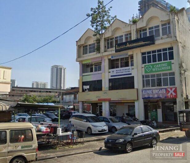 Jelutong 4-Storey Shop Lot (3 Lot), Sell With Tenancy
