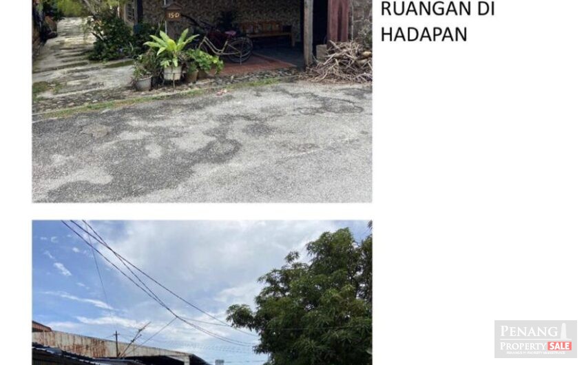 For Sale Double Storey Bungalow Georgetown Penang