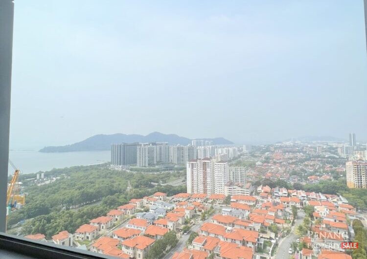 2 Car Park (SIDE BY SIDE) Triuni Residence HIGH FLOOR Nice Seaview