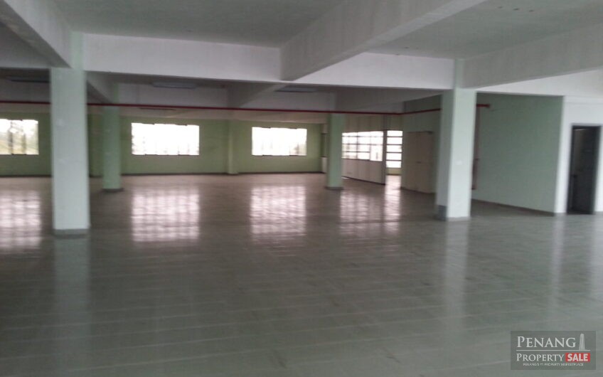 Factory Floor 9680sf available at Bayan Lepas Kampung Jawa Light industrial Park
