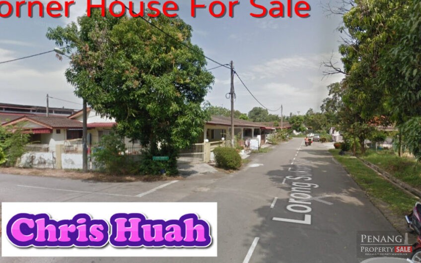 Corner Single Storey Terrace For Sale at Bukit Mertajam Taman Sukun