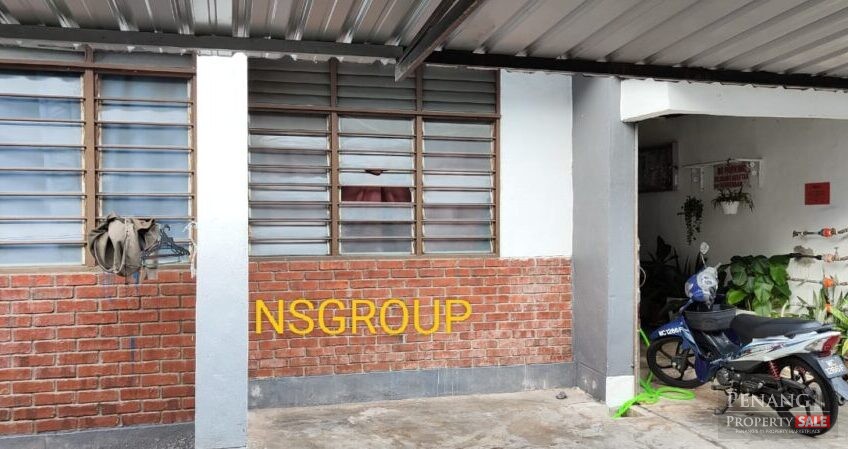 For Sale Ground Floor Unit Taman Pauh Indah Flat Permatang Pauh Butterworth Penang