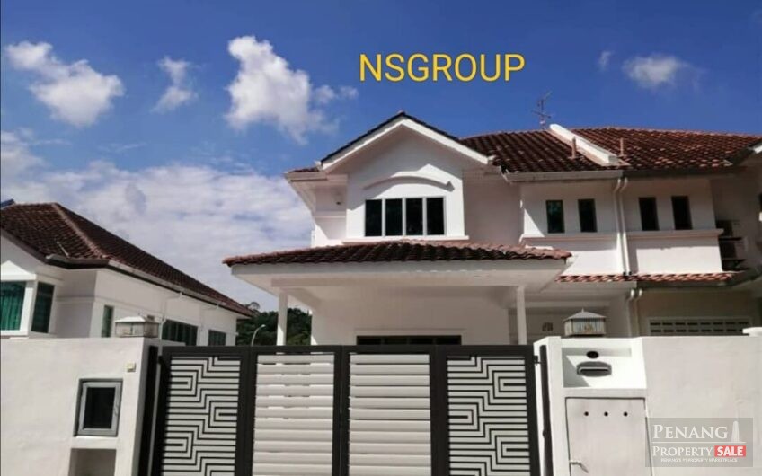 For Sale Double Storey Semidetach House Taman Aman Bukit Tengah Bukit Mertajam Pulau Pinang