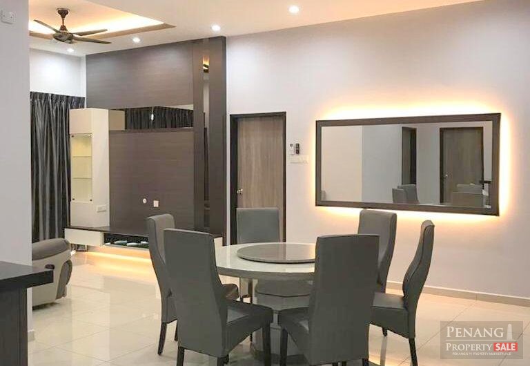 FULLY FURNISHED AND RENOVATED 1248sqft Prominence at Bukit Mertajam