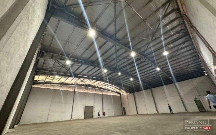 1.5 Storey Detach Factory Warehouse Kawasan Perusahaan Bukit Tengah FOR RENT