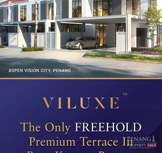 Viluxe Double storey terrace 20’ x 70’ intermediate lot for sale