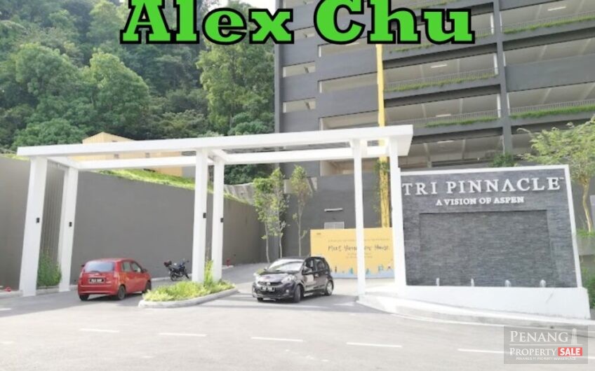 [WORTH] Tri Pinnacle In Tanjung Tokong 800SF Fully Furnished 2 Carparks