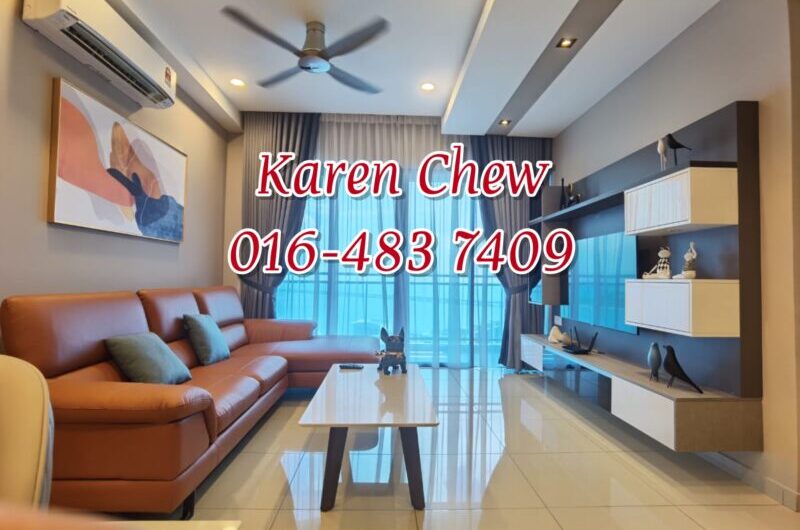 Waterside Residence, High Floor with Sea View, Tastefully Furnished, The Light, Gelugor