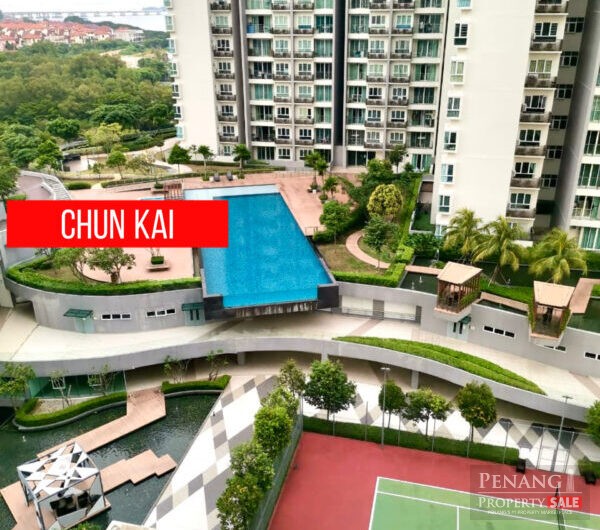 Tropicana Bay Residences @ Bayan Lepas Partially Furnished For Sale