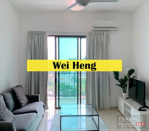 Tree sparina mid floor fully furnished and reno 1130sf in bayan lepas