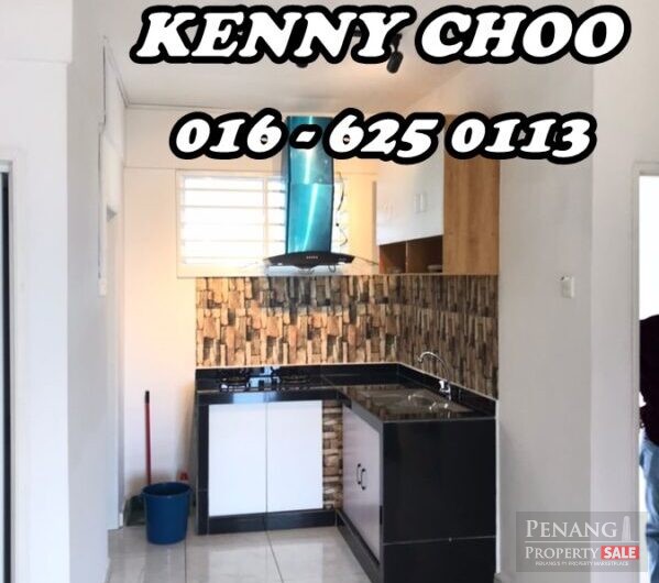 Tanjung Tokong Skyridge Apartment @ 750SF Kitchen Reno Extra Bedroom