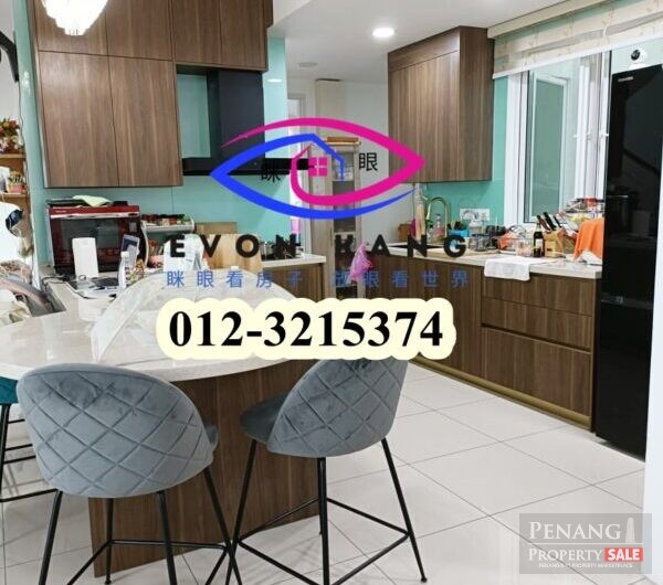 The Clovers @ Bayan Lepas 1896sf Fully Furnished Penthouse High Floor