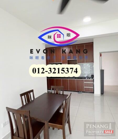 Fairview Residence @ Sungai Ara 970SF 90% Furnished Unit Nice View