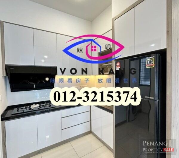 Q2 @ Bayan Lepas 950SF Fully Furnished QB View Wifi Included Renovated